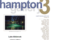 Desktop Screenshot of hamptoniiigallery.com